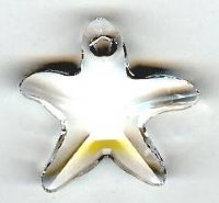 1 16mm Crystal Swarovski Starfish